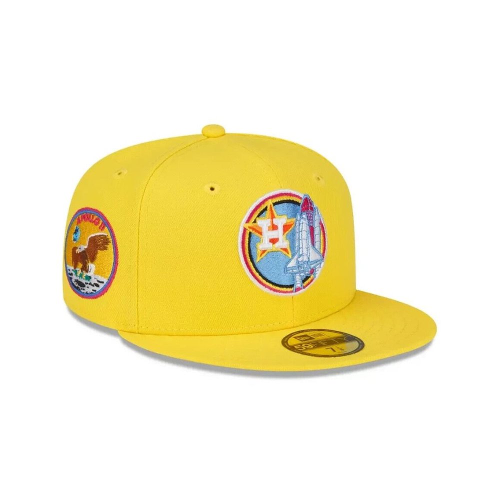 New Era Houston Astros Apollo 11 Turn Back the Clock 59fifty 5950 Size 8 Hat Cap